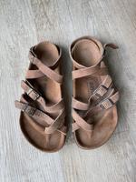 Birkenstock Seres Sandalen Echtleder Tobacco 36 wie neu Nordrhein-Westfalen - Würselen Vorschau
