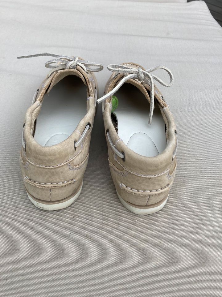 Timberland Segelschuhe Damen beige Gr. 39,5 in Aumühle bei Hamburg