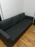 Schwarz/Graues Sofa (lässt sich zu einem Bett machen) Hessen - Offenbach Vorschau