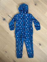 Review Jumpsuit Onesie Sweat-Stoff Gr. 116/122 blau mit Punkten Bayern - Veitsbronn Vorschau