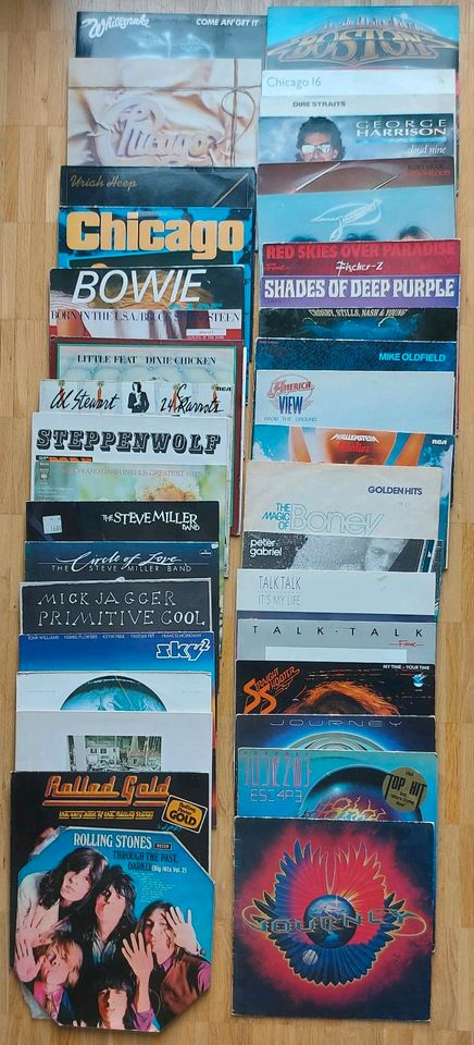 4 Vinyl LP's von Police, Steppenwolf und Status Q aus Sammlung in Poing