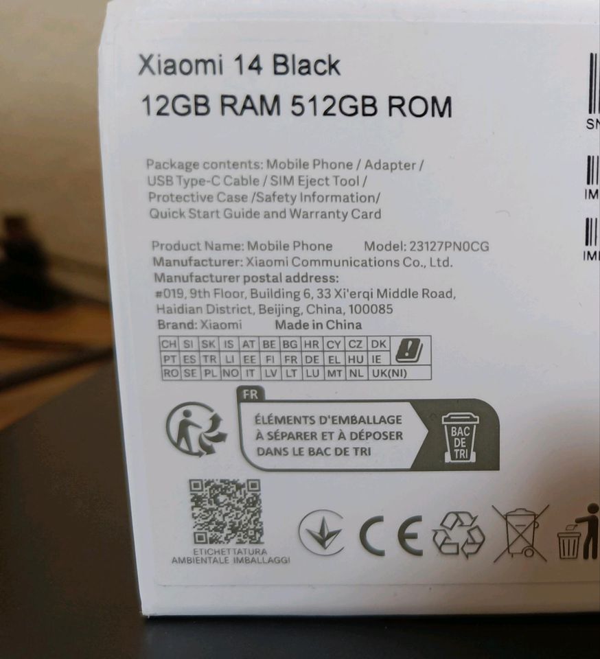 Xiaomi 14 512 GB Black schwarz in Osnabrück
