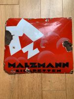 Malzmann Zigaretten Schild 30 er Jahre Emailleschild Frankfurt am Main - Nordend Vorschau