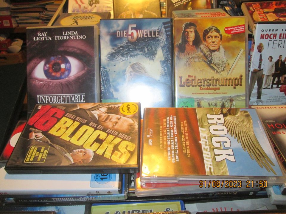 DVD und Blue-Ray Filme zu verkaufen in Braubach