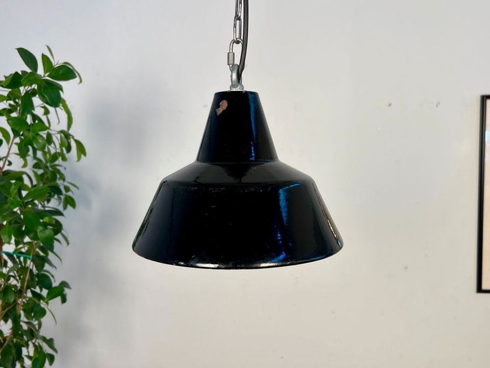 Vintage Louis Poulsen Decken-Lampe | Emaille Danish Design in Duisburg