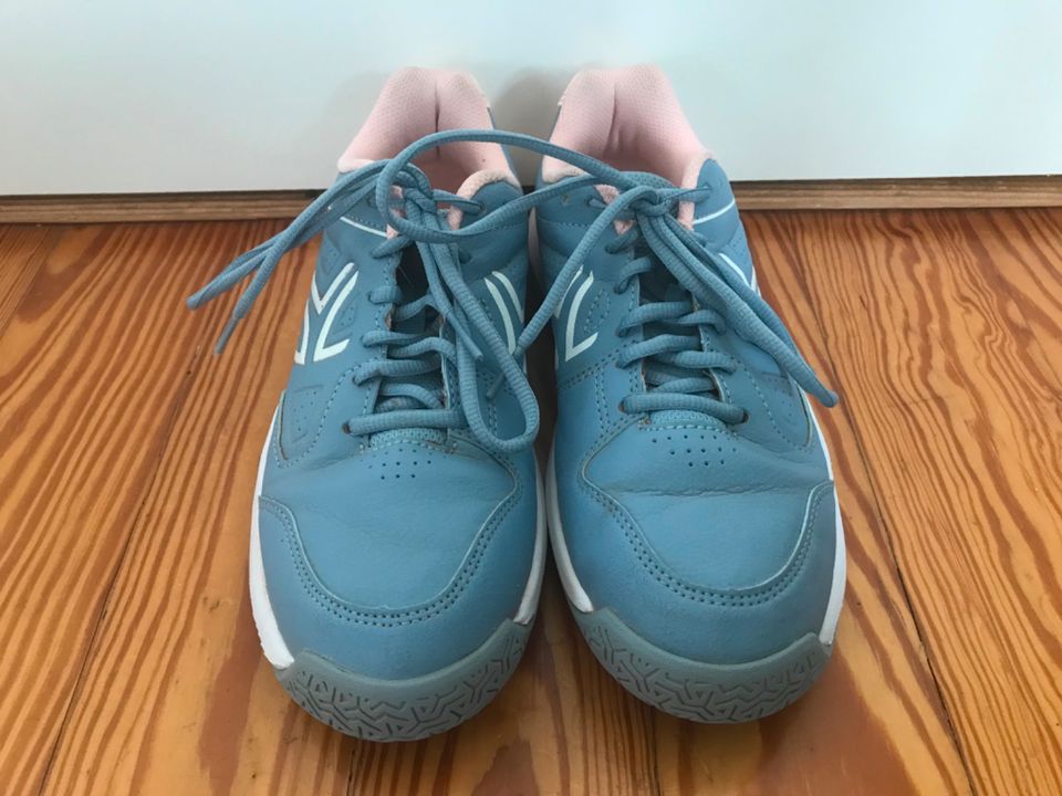 Decathlon Artengo Tennisschuhe Turnschuhe blau/rosa Gr. 38 Top ! in Altlußheim