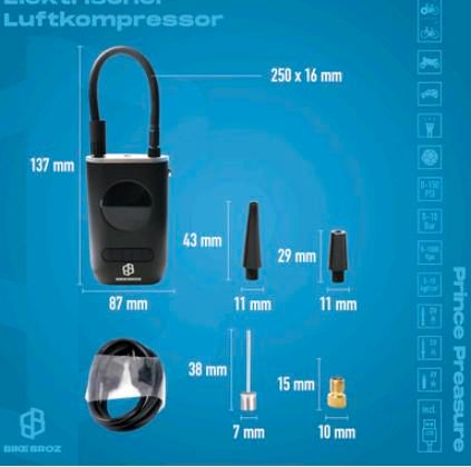 Luftkompressor Fahrrad,Auto in Dortmund