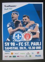 SV DARMSTADT 98 - ST PAULI 2. Bundesliga Saison 2021/22 Poster Hessen - Darmstadt Vorschau