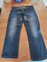 Jeans 3/4lang blau MULTIBLU Damen Gr. 44 Niedersachsen - Stolzenau Vorschau