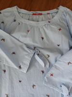 s.Oliver Bluse Gr.42 blau/weiß Bayern - Moosthenning Vorschau