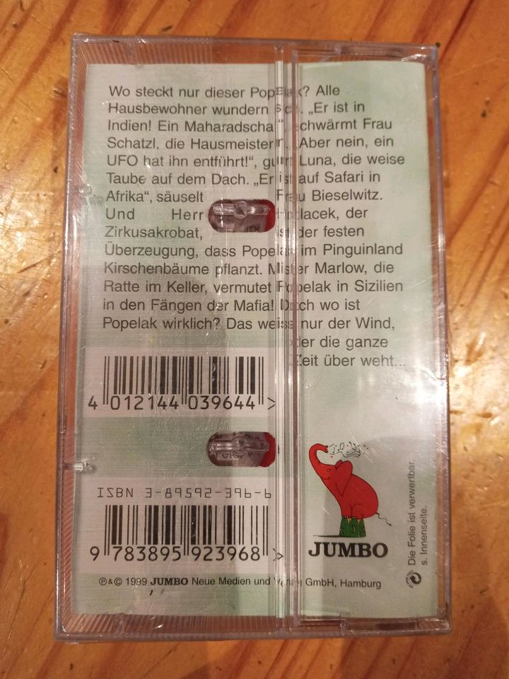 Kassette Drachensteigen oder Popelaks Reise, 1999, NEU, OVP in Berlin