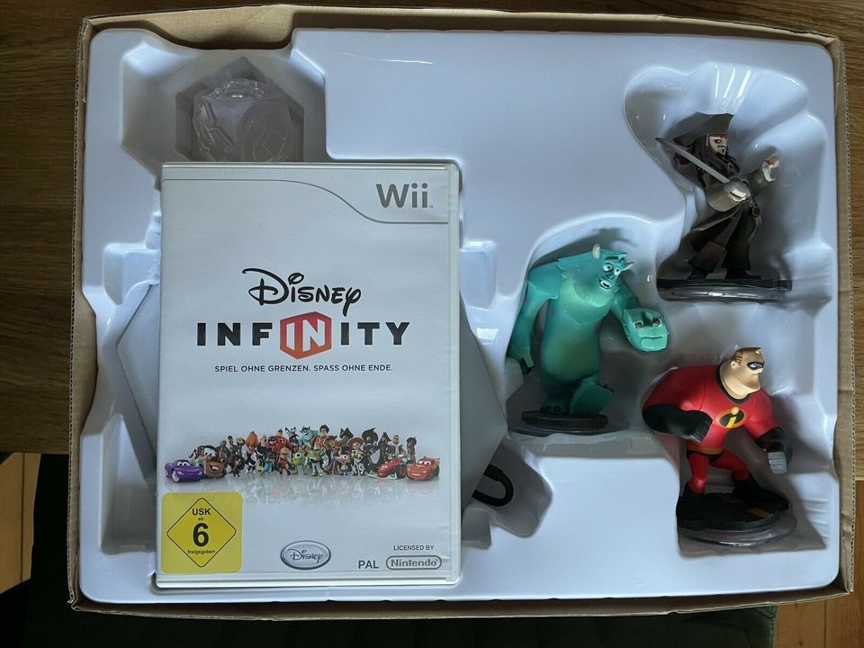 Wii Spiel Disney’s Infinity starter set OVP kpl. NEU in Twedt b Schleswig