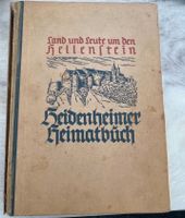 Heidenheimer Heimatbuch (Jahr 1938 !) Baden-Württemberg - Weingarten Vorschau