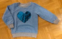 Pullover Sweatshirt mit Herz-Wendepailetten, handmade, Gr. 98-104 Hannover - Kirchrode-Bemerode-Wülferode Vorschau