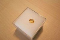 0,43 ct - Top Golden Yellow Saphir , Smaragd Fac. Mecklenburg-Vorpommern - Neubrandenburg Vorschau