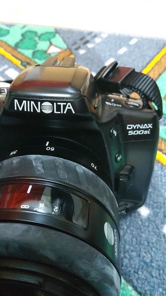 MINOLTA DYNAX 500si Spiegelreflexkamera analog, Exakta objektiv in Arnstadt