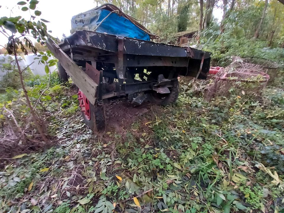 Anhänger thk 5 hw 60 Fortschritt DDR in Nesse-Apfelstädt