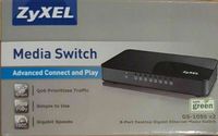 Zyxel 8-Port Desktop Gigabit Media Switch (GS-108S v2) Niedersachsen - Langenhagen Vorschau