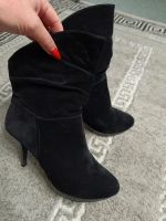 Sexy Stiefeletten in Samtoptik schwarz gr.39 Bayern - Höchstädt a.d. Donau Vorschau