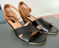 Sandaletten Keilabsatz Wedges Wedge Peeptoe Peeptoes Sandalen Nordrhein-Westfalen - Krefeld Vorschau