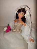 Barbie Puppe in Hochzeitskleid Braut Ooak Nordrhein-Westfalen - Elsdorf Vorschau