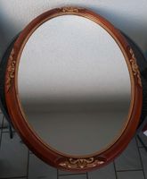 Spiegel Holzrahmen Schnitzereien Garderobenspiegel oval 80x60cm Saarland - Mettlach Vorschau