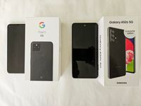 2 Smartphones: Google Pixel 5 + Samsung A52s Enterprise Niedersachsen - Braunschweig Vorschau