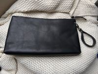 Handtasche Damentasche Clutch echt Leder schwarz 35x20cm Mecklenburg-Vorpommern - Linstow Vorschau