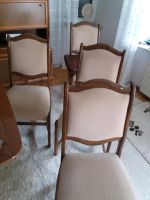 6 Esszimmerstühle Eiche Stühle Wohnzimmerstühle  Esszimmertisch Nordrhein-Westfalen - Bad Laasphe Vorschau
