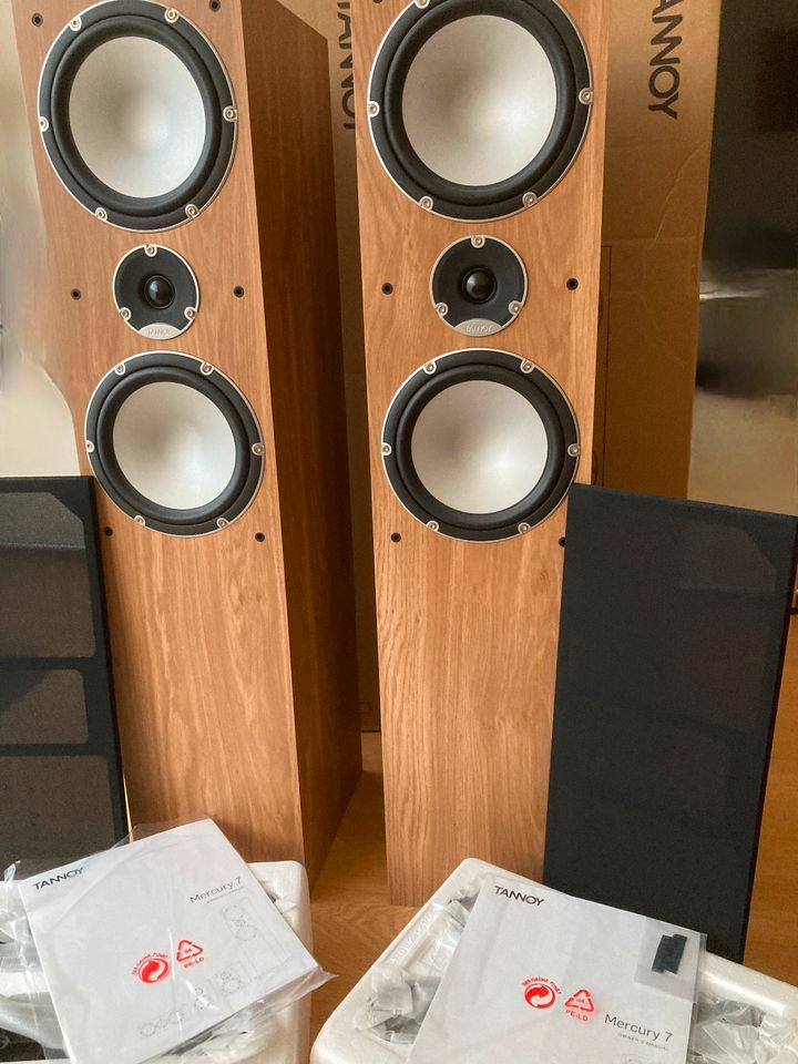 Tannoy Mercury 7.4 - Standlautsprecher - Eiche hell in Kiel