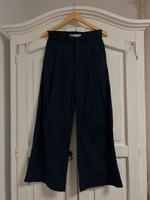 Zara studio marineblau Hose mit weitem Bein gr. S Bayern - Neunburg Vorschau
