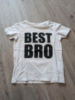 H&M T-Shirt Best Bro Gr. 86/92 Niedersachsen - Fredenbeck Vorschau