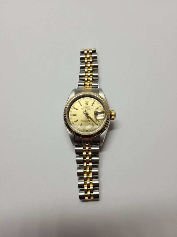 Schöne Rolex Datejust Stahl/Gold Nr. 219263 UH in Hannover