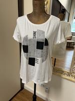 T-Shirt mit Strass / Glitzersteinchen u. Print von Street One NEU Hessen - Bad Arolsen Vorschau