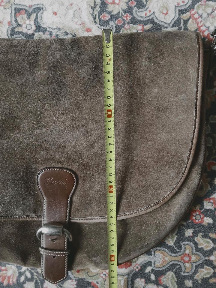 ORIGINAL GUCCI VINTAGE TASCHE BAG WILDLEDER TRAUMHAFT in Berlin