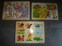 3x Steckpuzzel/ Holzpuzzel/ Puzzel „Eichhorn“ als Set Nordrhein-Westfalen - Coesfeld Vorschau