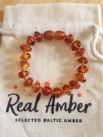 Bernstein- Fusskette bzw. Armband für Kinder - 14 cm - Real Amber Niedersachsen - Calberlah Vorschau