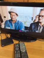 TV Fernseher mit externen Receiver Bilddiagonale 55cm mit DVD Niedersachsen - Hildesheim Vorschau