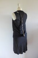 Oui Set Gatsby Flapper 20er vintage Kleid dunkelgrau schwarz 36 S Neuhausen-Nymphenburg - Neuhausen Vorschau