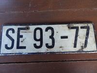 DDR Nummernschild  Oldtimer   2 Thüringen - Rositz Vorschau