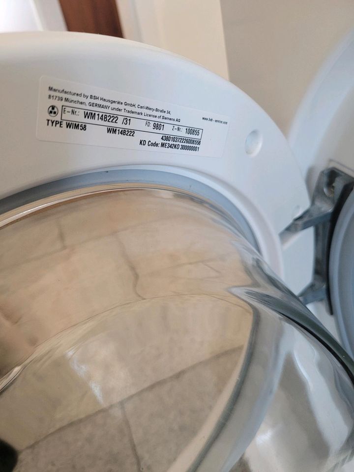 Waschmaschine Siemens IQ 100 Wäsche 6 kg in Seckach