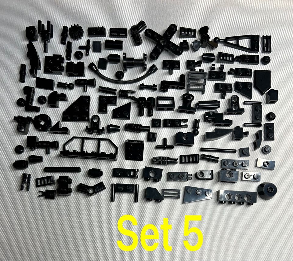 100 Lego Klein / Sonder Teile schwarz Star Wars versch. Sets in Rahden