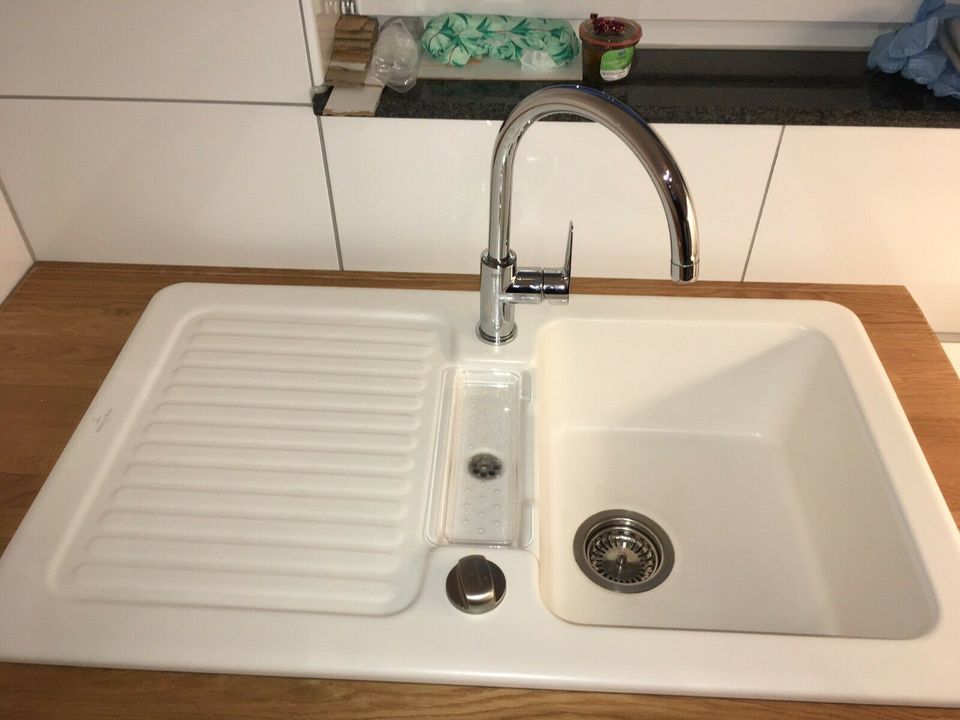 Ceramic Spüle von Villeroy & Boch in Stone white in Duisburg