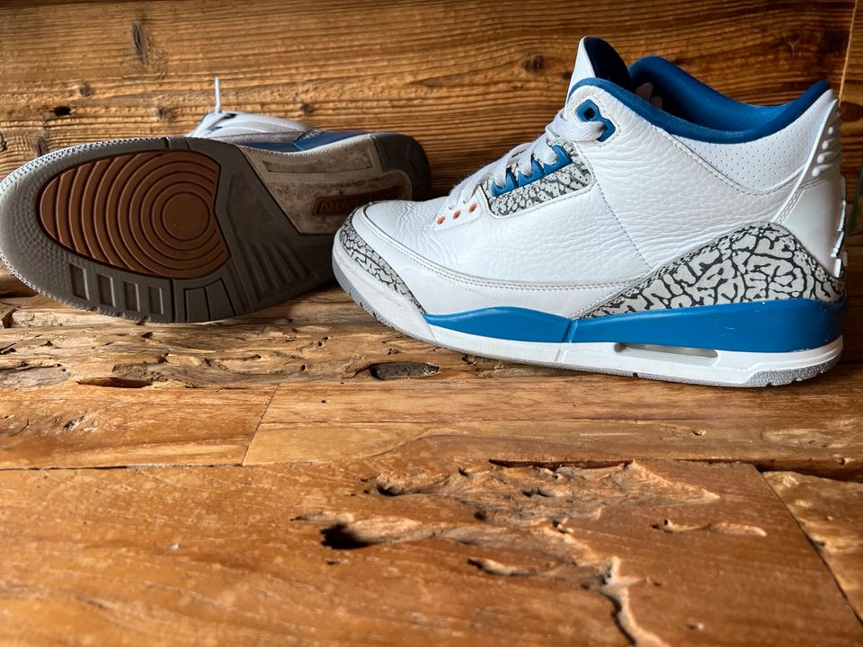 Nike Jordan 3 Retro Wizards Herren Größe 42,5 in Germering