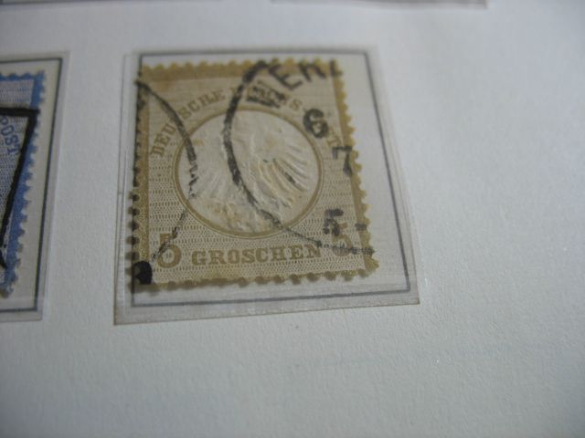 Briefmarkensammlung Deutsches Reich Brustschild bis Germania in Konstanz