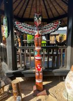 Marterpfahl, Totempfahl Holz, Totem pole wood Indianer Deko LBH Rheinland-Pfalz - Wehr Vorschau