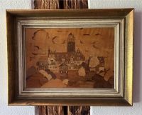 Intarsienbild Burg Furnierbild Holzbild alt München - Maxvorstadt Vorschau