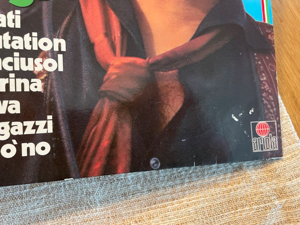 Adriano Celentano Vinyl Schallplatte in Mammelzen