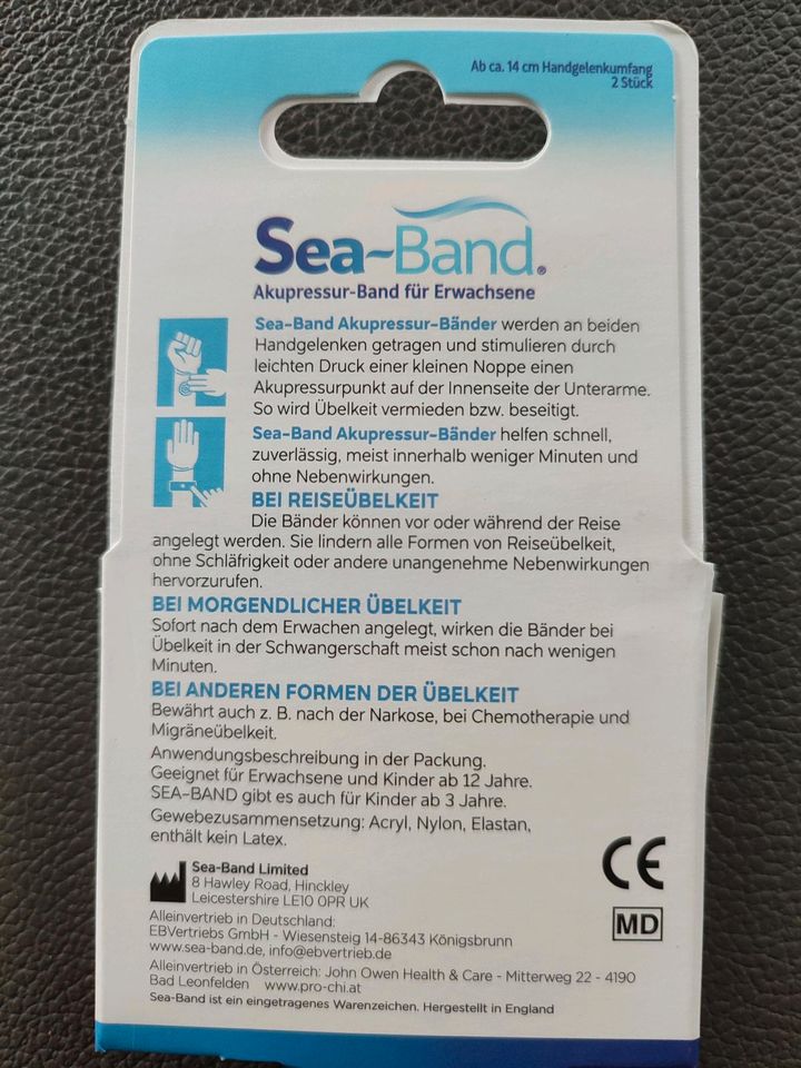 SEA Band  Akkupressurarmband in Iserlohn