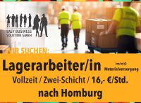 Lagerarbeiter/in(m/w/d) Materialvers., HOM, 2-Schicht, 16,-€/Std. Saarland - Homburg Vorschau